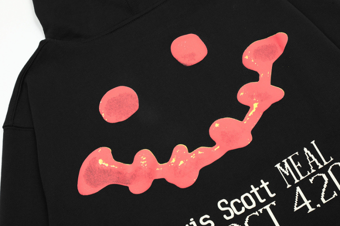McDonald's co-branded ketchup badge print sweatshirt hoodie