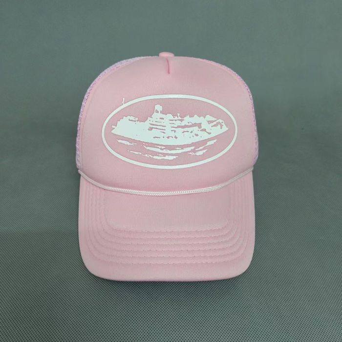 1:1 quality version Corteiz Cruise print mesh breathable sunscreen sun hat