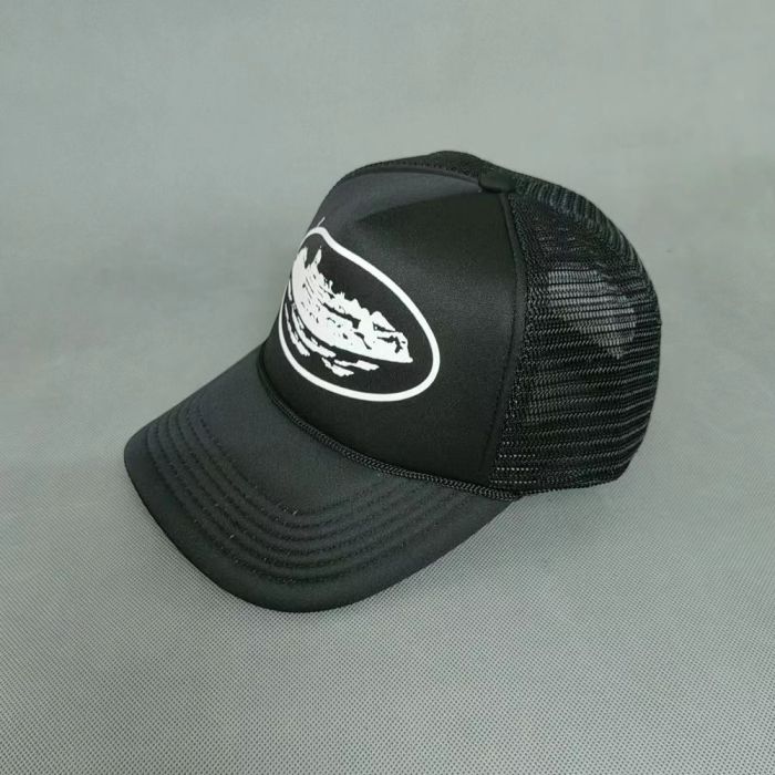 1:1 quality version Corteiz Cruise print mesh breathable sunscreen sun hat