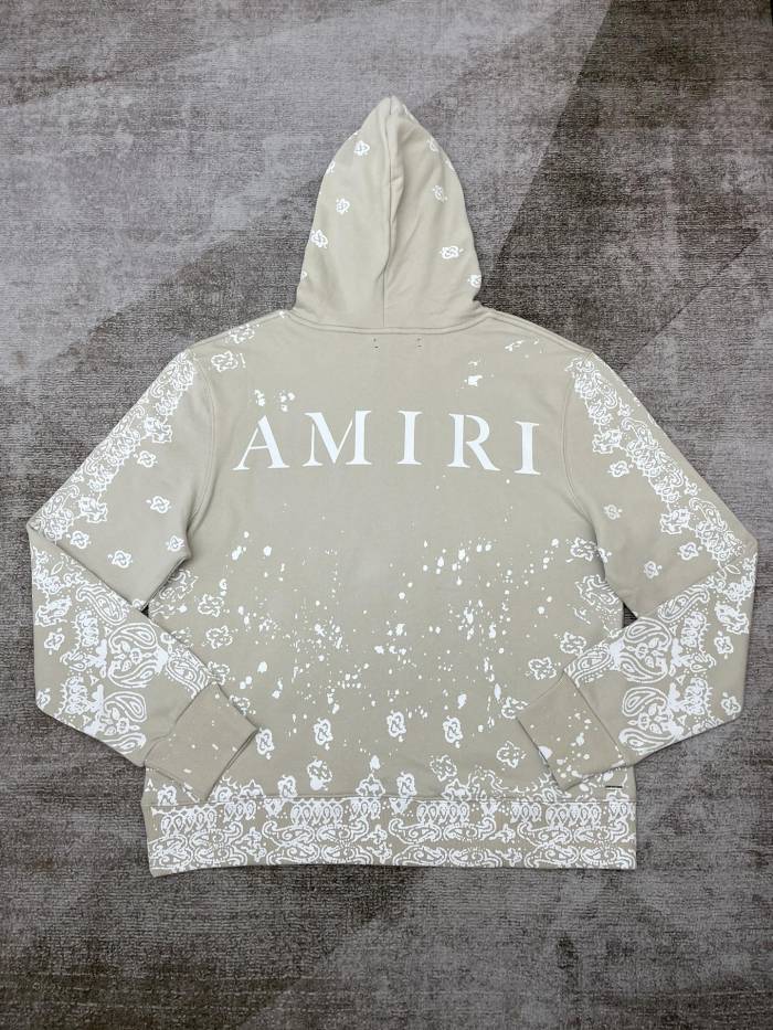 [50% Off] 1:1 quality version Peripheral white cashew print sweatshirt hoodie 22160500