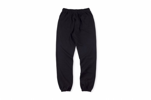 High Street red spider web solid black foam printed  sweatpants