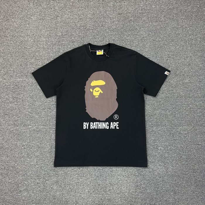1:1 quality version ape head print on the chest tee 2 colors
