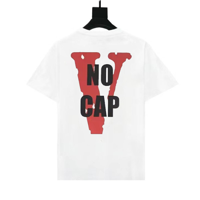 [buy more save more]  Loyalty big V no gap printed short sleeve tee