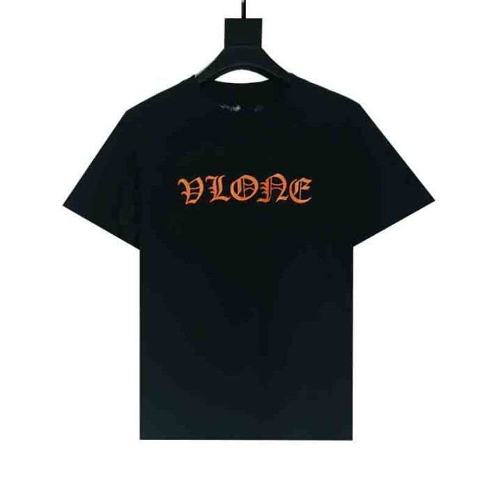 Creative gothic letter print short sleeve tee