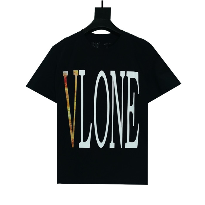 Lava letters tie-dye print short sleeve tee 2 colors