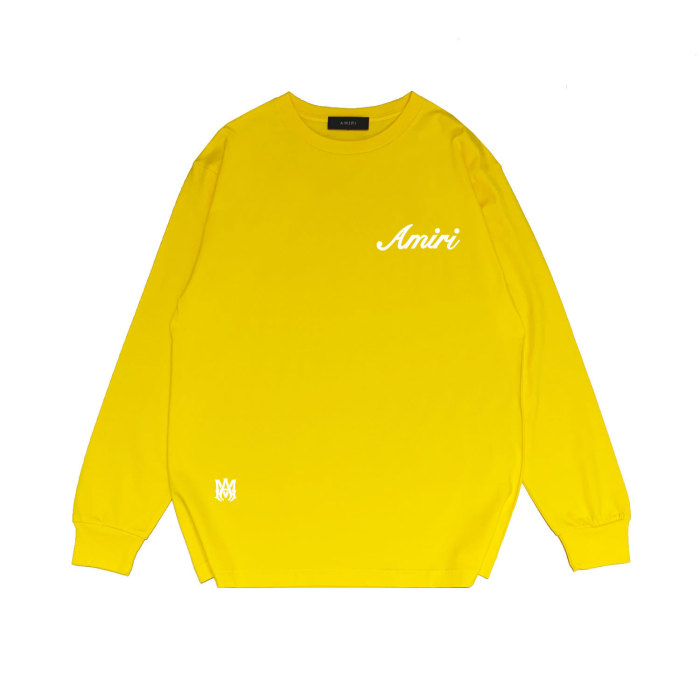 [buy more save more] New font print lower left logo in long sleeve T-shirt 20 colors 22237359