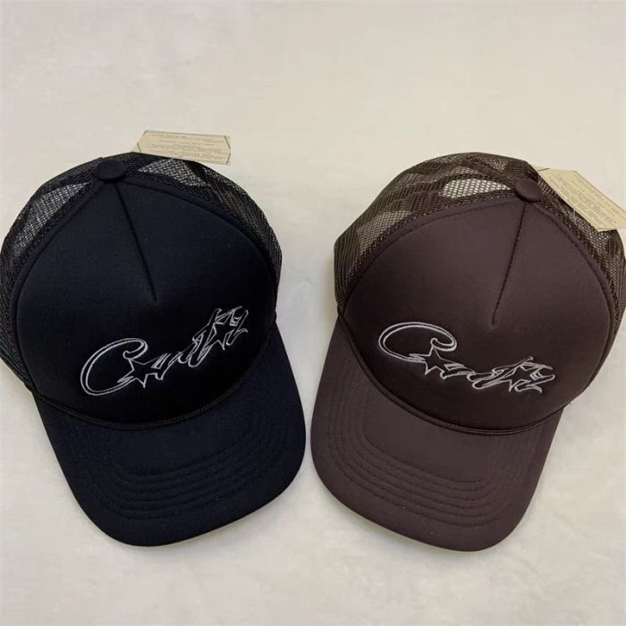 Croteiz Classic Latte Grey and Blue Cap