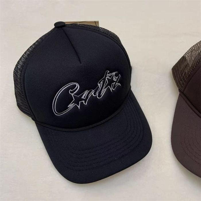 Croteiz Classic Latte Grey and Blue Cap