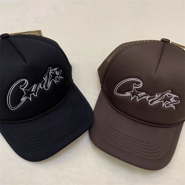 Croteiz Classic Latte Grey and Blue Cap