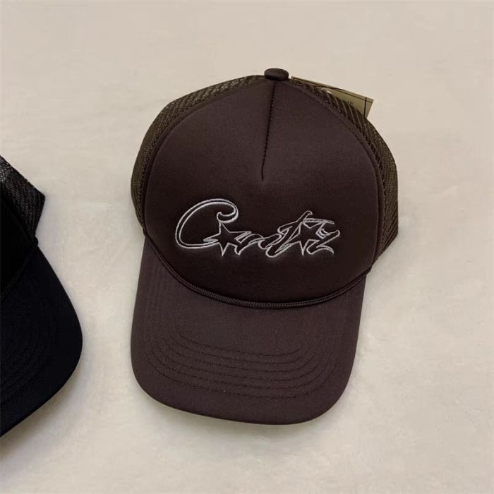 Croteiz Classic Latte Grey and Blue Cap