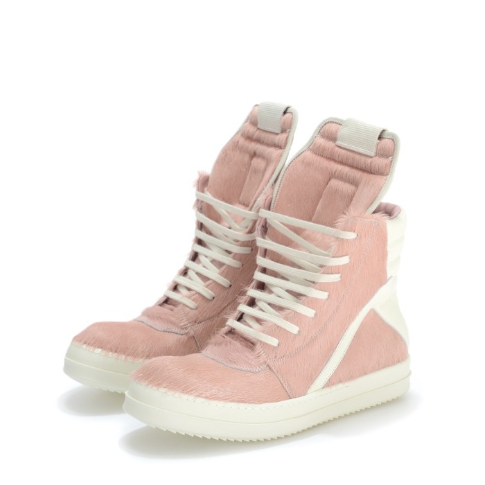 1:1 quality version Horse hair inverted triangle heightening high-top shoes 5 colors