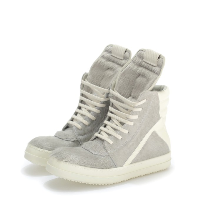 1:1 quality version Horse hair inverted triangle heightening high-top shoes 5 colors