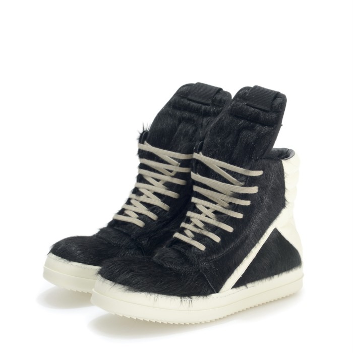 1:1 quality version Horse hair inverted triangle heightening high-top shoes 5 colors