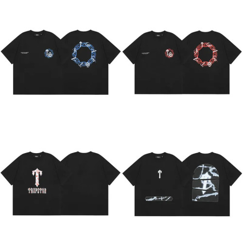 [50% Off]Classic base color character print short sleeve tee multiple styles 22492586