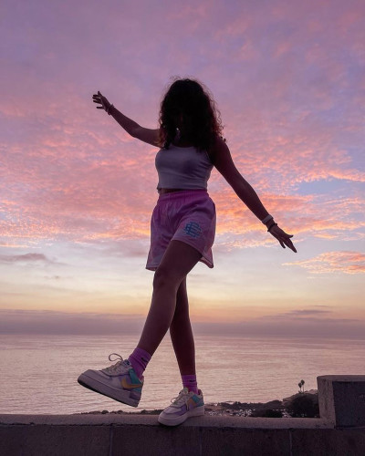 Cloud Color Breathable mesh printed shorts 3 colors