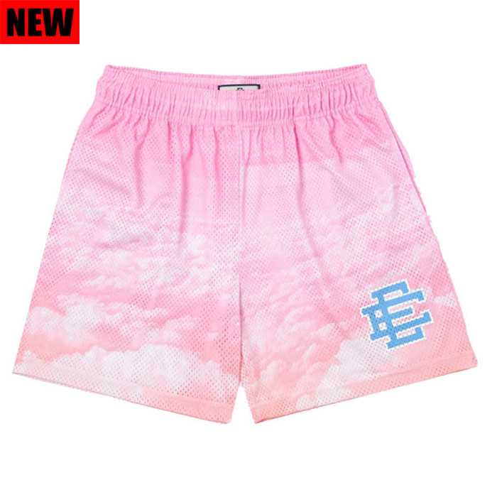  Cloud Color Breathable mesh printed shorts 3 colors