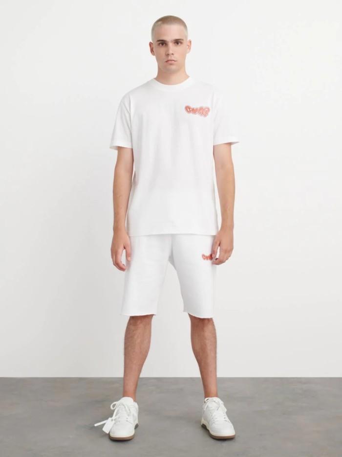 Billboard style graffiti arrow tee 2 colors