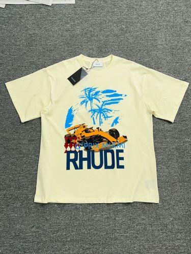 Racing Coconut Print Short Sleeve tee