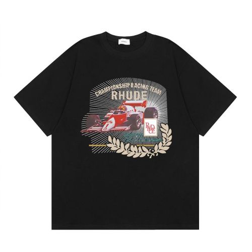 Racing Letter Printed Couple's T-Shirt