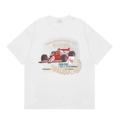 Racing Letter Printed Couple's T-Shirt