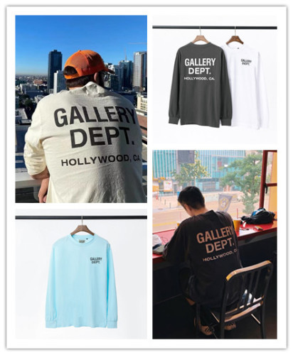 Multicolor Back Letter Print Long Sleeve tee