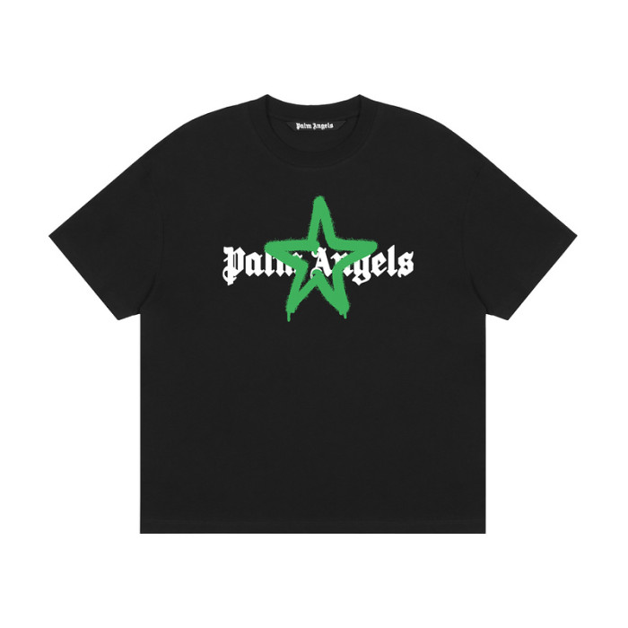 Alphabet Pentagram Print Short Sleeve