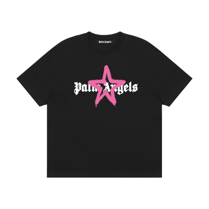 Alphabet Pentagram Print Short Sleeve