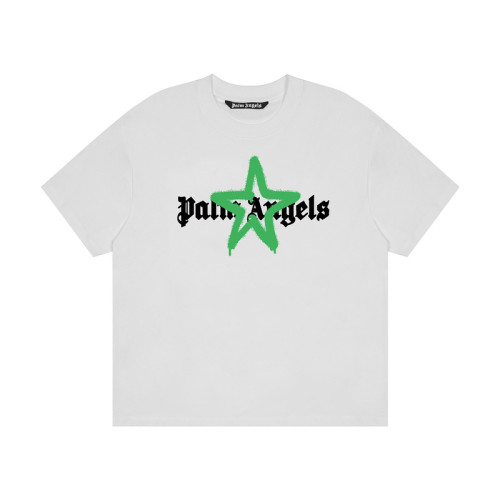[50% Off]Palm Angels Alphabet Pentagram Print Short Sleeve 22716127