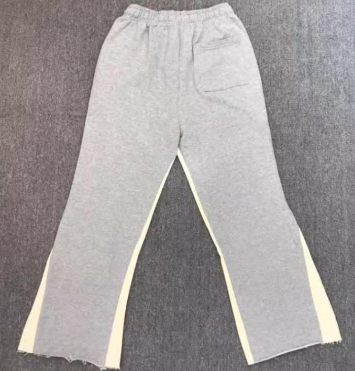 [50% Off]1:1 quality version Half Face Logo Duplex Sweatpants 22714129