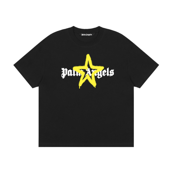 Alphabet Pentagram Print Short Sleeve