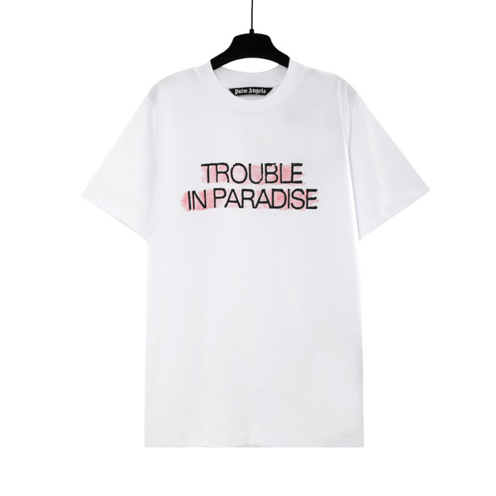 Trouble Everywhere Printed Short Sleeve Tee