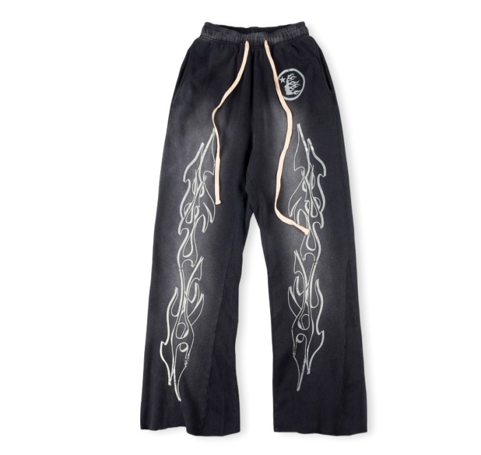 [Including comparative images of RepDog and other seller] 1:1 quality version Double side corrugated old sweatpants 2 colors