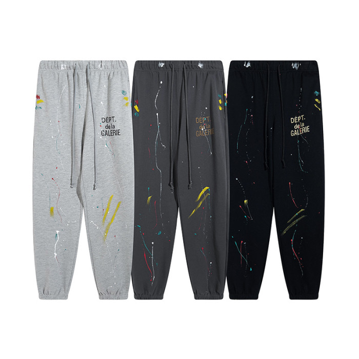   Graffiti Tri-Color Sports Sweatpants