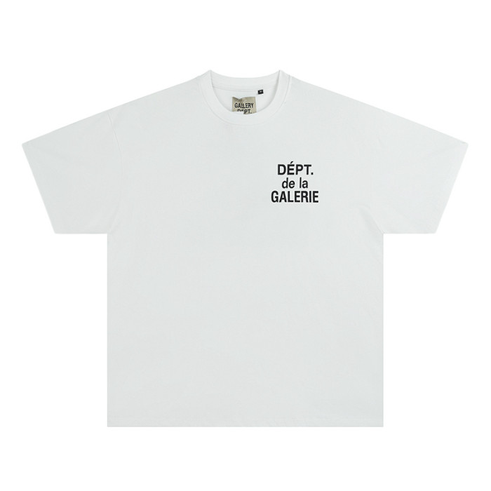 Solid Color Alphabet Printed Short Sleeve Tee 6 styles