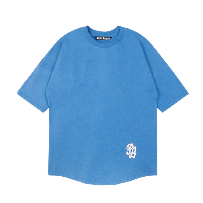 Tri-color Basic Print Short Sleeve