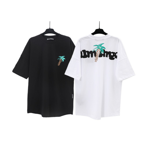 [buy more save more]  Simple Coconut Graffiti Print Short Sleeve Tee 2 colors