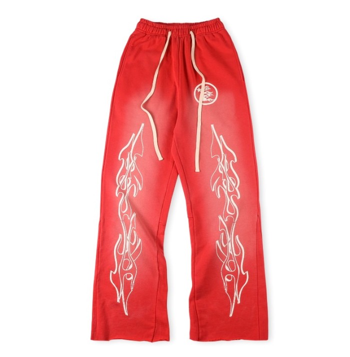 [Including comparative images of RepDog and other seller] 1:1 quality version Double side corrugated old sweatpants 2 colors