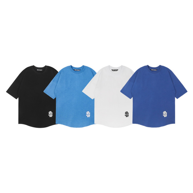 Tri-color Basic Print Short Sleeve