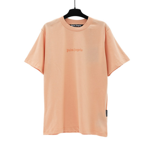 Simple basic color print short sleeve