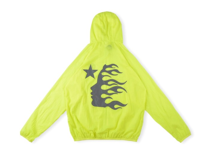 1:1 quality version Star Half Face Print Hoodie Sunscreen clothing