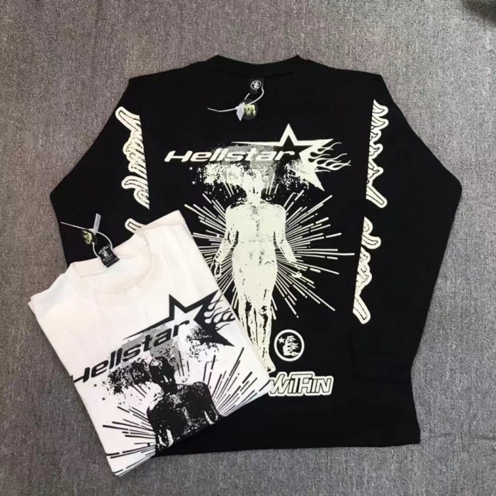 Lonely Walker Print Long Sleeve Tee