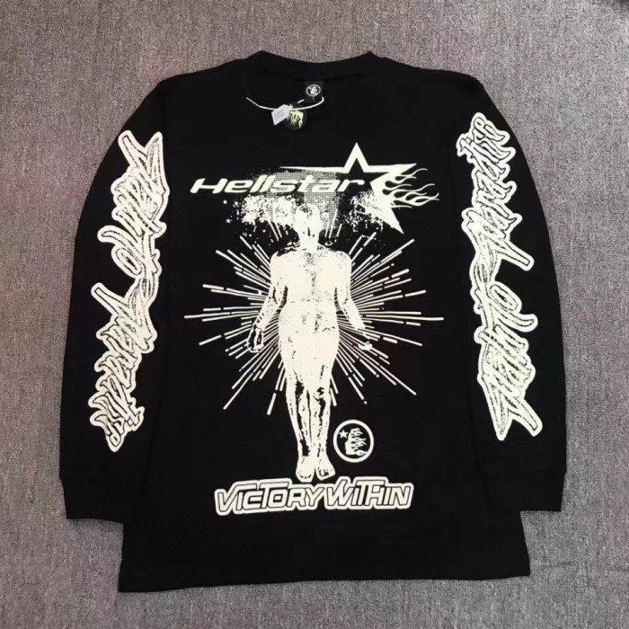 Lonely Walker Print Long Sleeve Tee