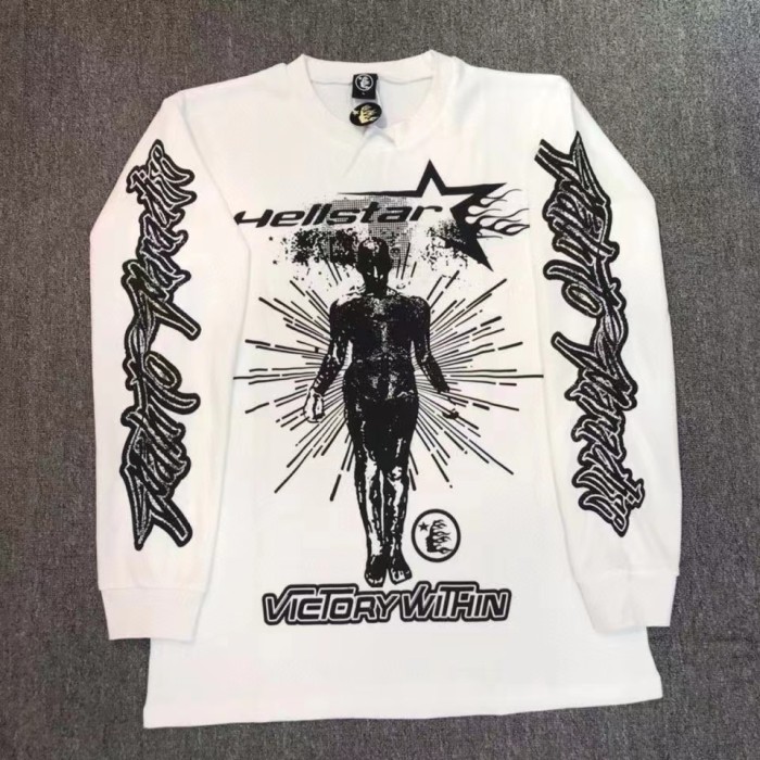 Lonely Walker Print Long Sleeve Tee