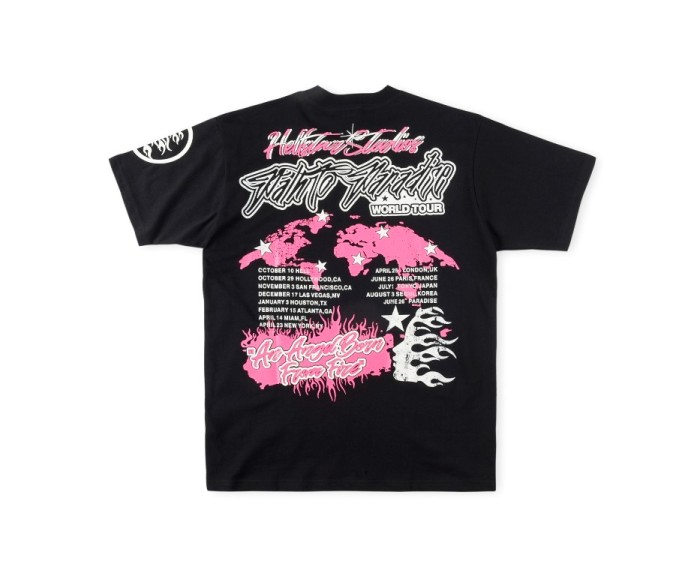 [buy more save more]1:1 quality version Fire Kids World Tour printed  tee