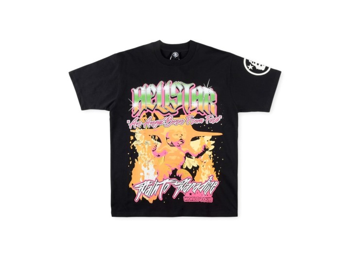 [buy more save more]1:1 quality version Fire Kids World Tour printed  tee