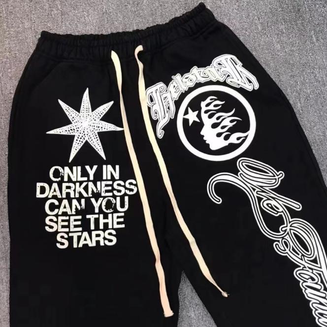 1:1 quality version Starfish and Half-Face Printed Sweatpants