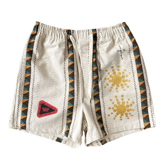 1:1 quality version Striped Casual Sweat Shorts