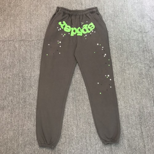Positive Green Letter Print Pants