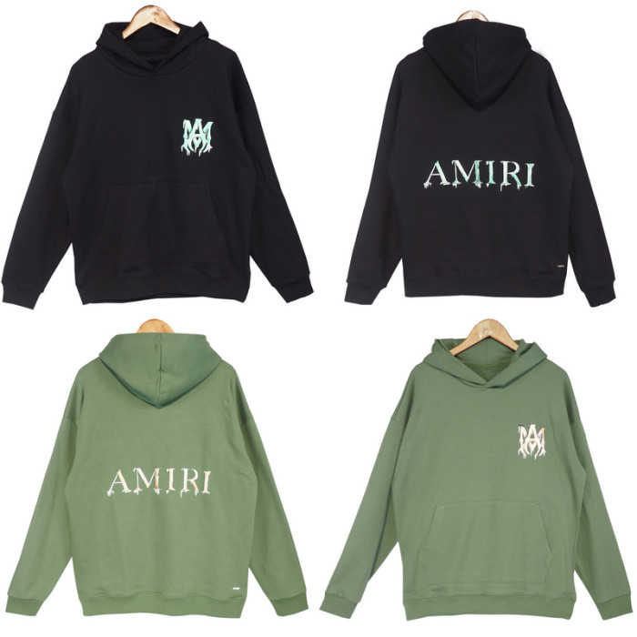 Green Logo Print Sweatshirt