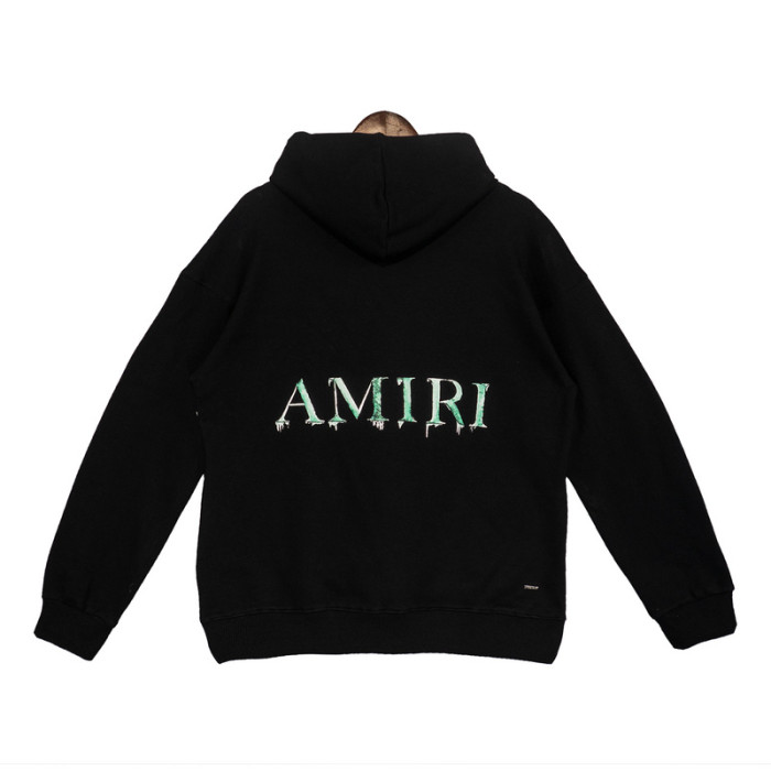 Green Logo Print Sweatshirt